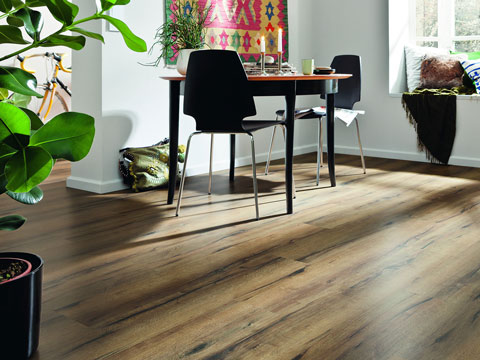 Пробковый паркет в интерьере