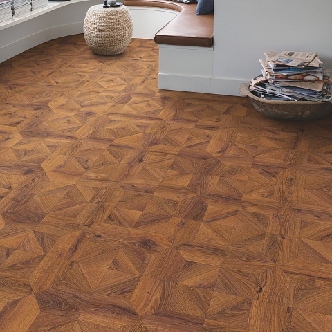 Quick Step Impressive Patterns Ultra (Rus) IPU 4144 Дуб медный брашированный (фото 10)