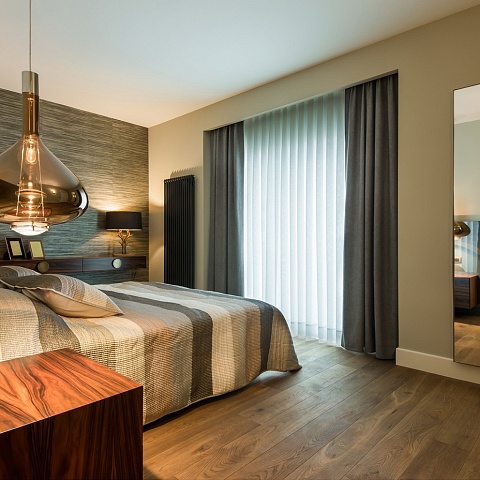 Crownwood Аура 12 мм шип-паз Дуб Какао Кантри масло с фаской (фото 8)