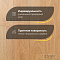 DW FLOORING 12 мм Дуб кремовый DW CDL 032 лак матовый с фаской (миниатюра фото 3)