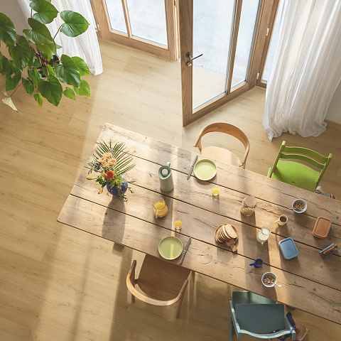 QS Alpha Vinyl BLOOM планка AVMPU 40318 Дуб медовый брашированный (фото 12)