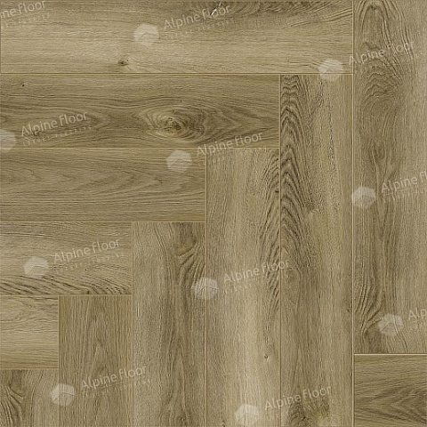Alpine Floor LVT Parquet ECO 16-34 Дуб Кастор 4V 43кл (фото 1)