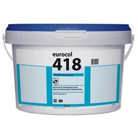 Клей Forbo Eurocol (RUS) 418 Euroflex Lino Polaris 14кг (фото 1)