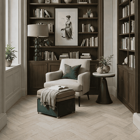 Alpine Floor Herringbone 10 4V 33 (CH) LF107-03AB Дуб Лацио (фото 3)