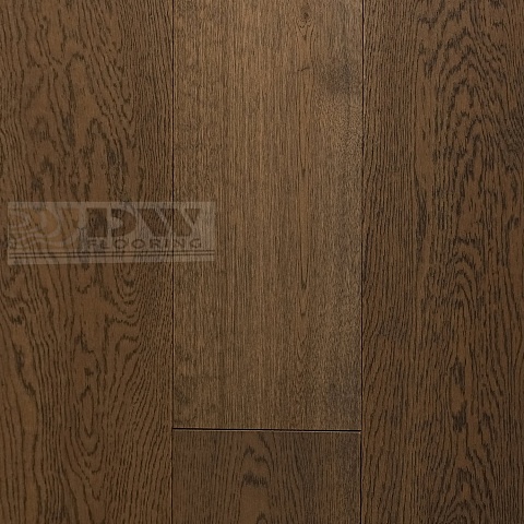 DW FLOORING 14 мм Дуб тёмно-серый DW 25-01 лак матовый с фаской (фото 1)