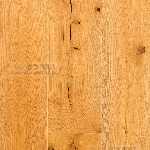 DW FLOORING 14 мм Дуб беленый DW HCR 069 лак матовый с фаской (фото 1)