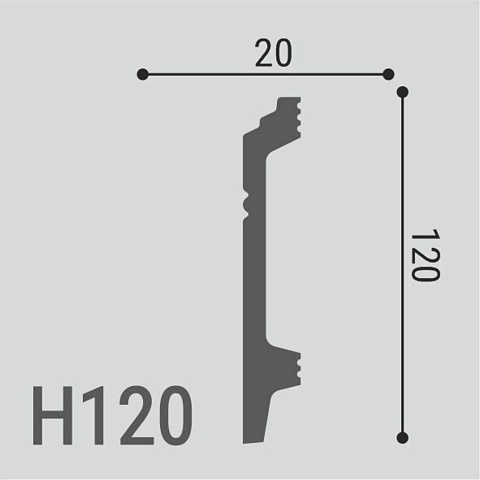 XPS Polymer Н 120 120х20/ Белый (фото 2)