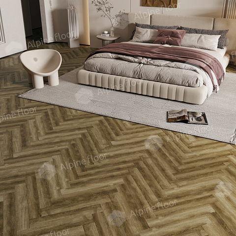 Alpine Floor Herringbone 8 Pro 4V 33 (CH) LF102-9A New_ Дуб Марсель (фото 4)