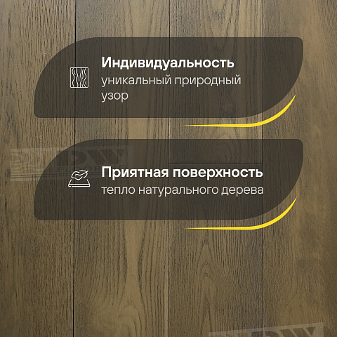 DW FLOORING 12 мм Дуб тёмно-серый DW 12-08 лак матовый с фаской (фото 3)