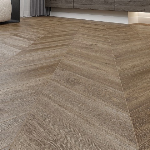 Alpine Floor SPC Chevron Alpine ECO 18-5 Макадамия 4V 43кл (фото 3)