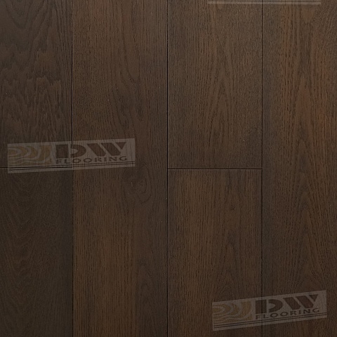 DW FLOORING 12 мм Дуб фиолетовый тёмный DW 12-07 лак матовый с фаской (фото 1)